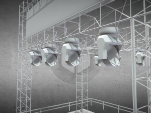 concerto de palco Modelo 3D