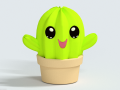 cactus 3D Модель