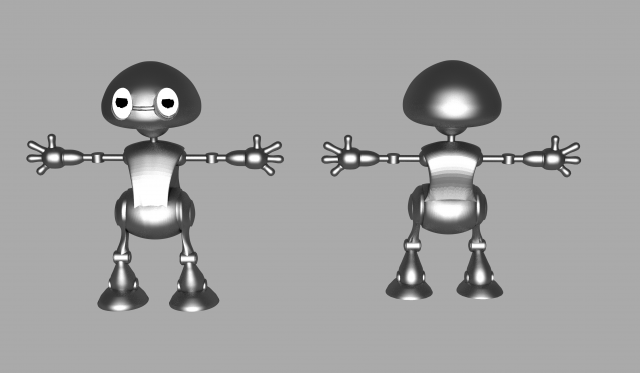 jimmi 3D Model .c4d .max .obj .3ds .fbx .stl .blend 