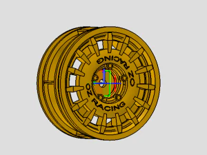 pelek roda rc oz reli 1-10 Model Cetak 3D