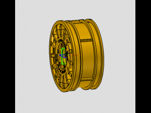 rim wheel rc oz rally 1-10 Modello di stampa 3D