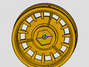 rim wheel rc oz rally 1-10 Modello di stampa 3D