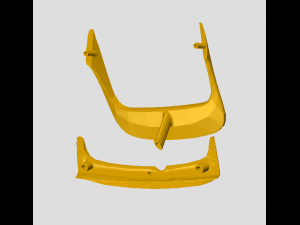tail scort cosworth rc 1-10 Model do druku 3D
