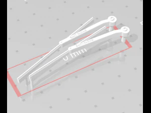 sikat rc mobil tamiya 1-10 Model Cetak 3D