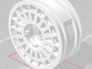 rim lancia integrale rc 1-10 scale for tamiya xray kyosho 3D-printmodel