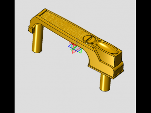 rc door handle crawler 1-10 3D-printmodel