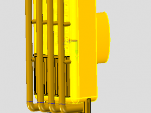 axial parrilla front and rear lights deatbolt scale1-10 3D प्रिंट मॉडल