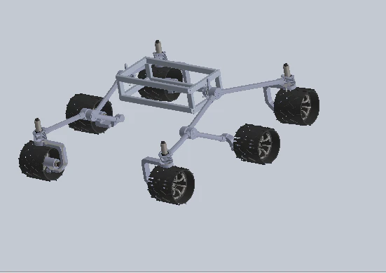 rover mechanism 3D Model .c4d .max .obj .3ds .fbx .stl .blend 