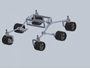 mecanismo móvil Modelo 3D