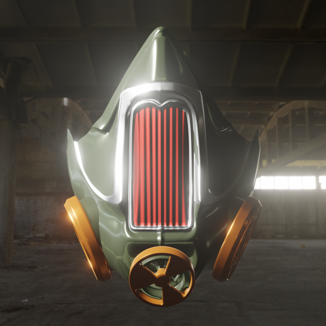mask 3d printing covid -19 hot rod style 3D Model .c4d .max .obj .3ds .fbx .stl .blend 