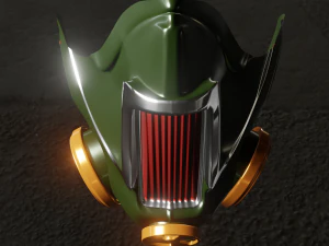 mask 3d printing covid -19 hot rod style 3D Model