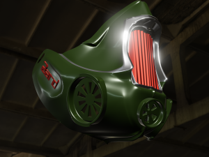 mask 3d printing covid -19 hot rod style 3D Model