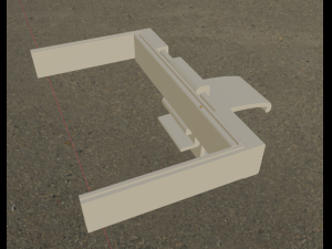 dji mini sun visor - parasole per dji mini 3D Druckmodell