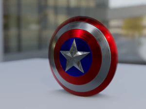 캡틴 아메리카 쉴드 3D 모델