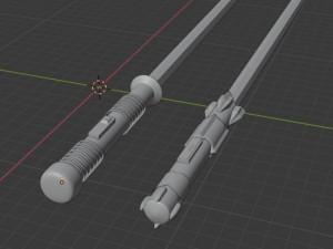 star wars lightsabers 3D-Modell