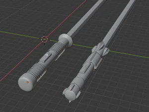 star wars lightsabers 3D Model