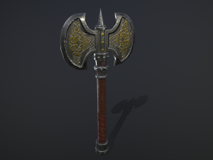 dwarf axe 3D Model