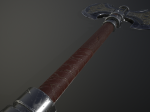 dwarf axe 3D Model