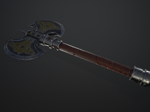 dwarf axe 3D Model