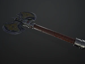 dwarf axe 3D Model