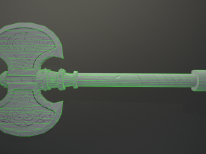 dwarf axe 3D Model