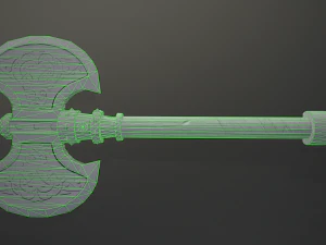 dwarf axe 3D Model