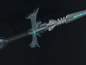 fantasy sword 3D Model
