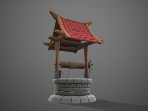 stylized well 3D Model