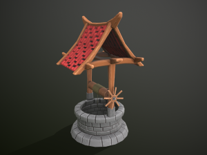 stylized well 3D Model