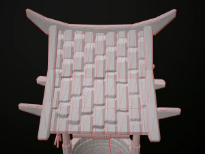 stylized well 3D Model