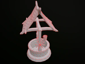 stylized well 3D Model