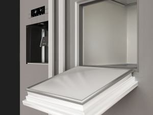 fridge bosch kag90ai20 silver 3D Model