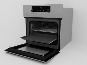electric oven gorenje bo735e201x-m Modelo 3D