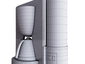drip coffee maker bosch comfortline tka6a683 3D-Modell