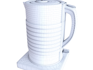 kettle bosh gray twk7s05 3D Model