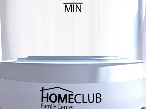 homeclub hhb 1770 glass teapot water-filled backlit 3D मॉडल