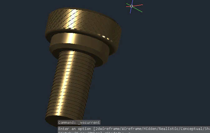 screw diaomand style cutting and thread 3D Print Model .c4d .max .obj .3ds .fbx .stl .blend