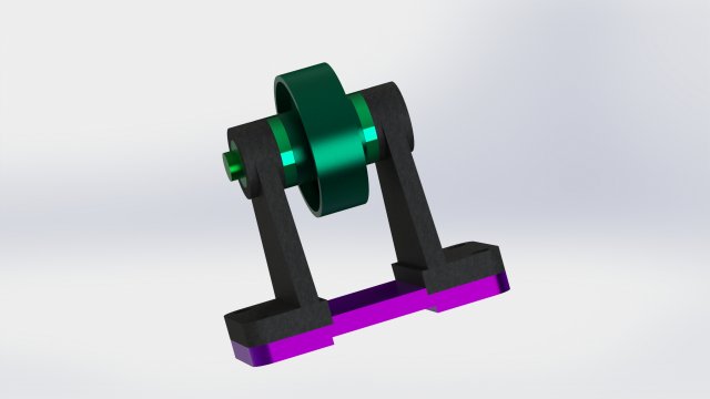 pully model with animation 3D Baskı Modeli .c4d .max .obj .3ds .fbx .stl .blend