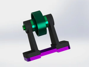 pully model with animation 3D Print Model