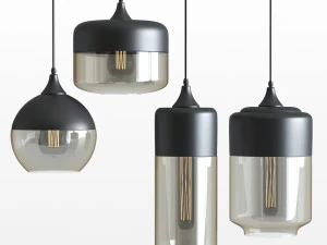 moderne gebottelde hanger 3D Model