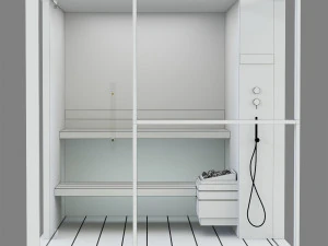 effegibi sauna and turkish bathroom 3D Model