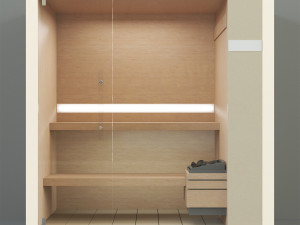 effegibi sauna one s 3D Model