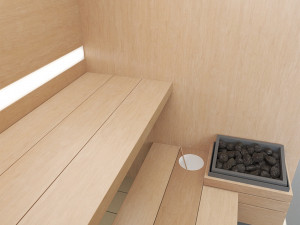 effegibi sauna one s 3D Model