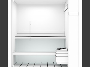 effegibi sauna one s 3D Model