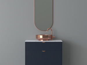 bathroom furniture 04 3D Model