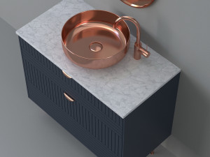 bathroom furniture 04 3D Model