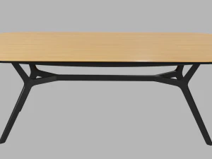 st&oacute;ł johann dąb czarny 220 Model 3D