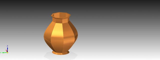 jarron Modelo de Impressão 3D .c4d .max .obj .3ds .fbx .stl .blend 