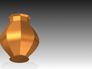 jarron Modelo de Impressão 3D