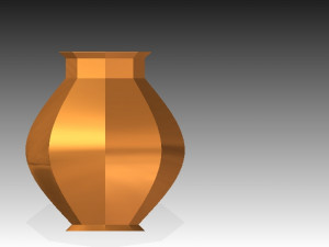 jarron Modelo de Impressão 3D